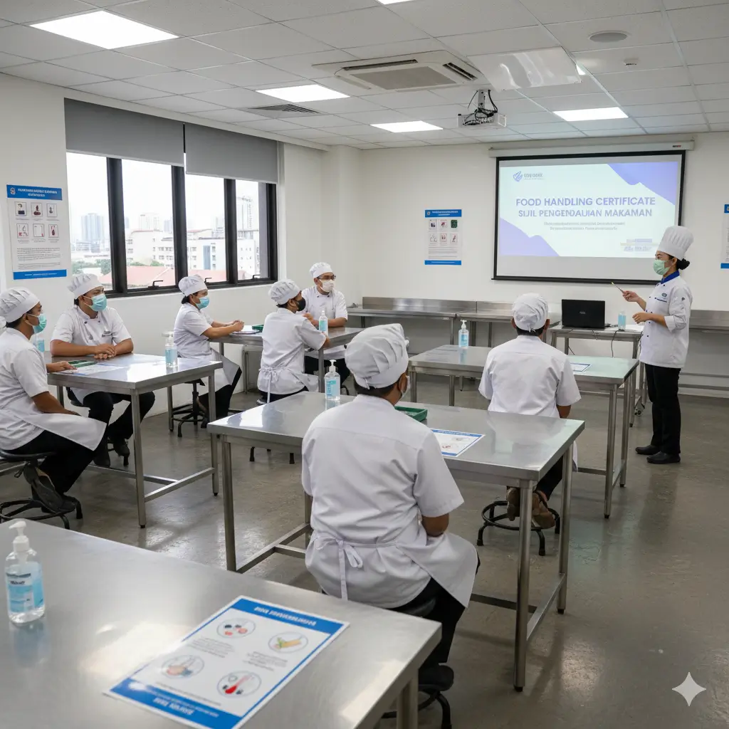 sijil pengendalian makanan